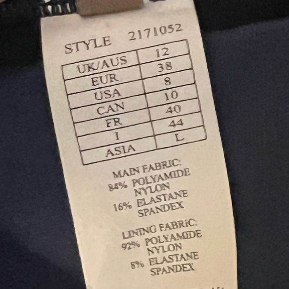 NWOT Sunseeker Stylish Navy Bandeau Bikini Top - Picture 5 of 5